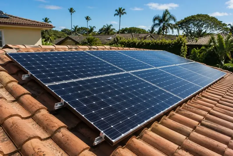 Installation de panneaux solaires à Fendeille
